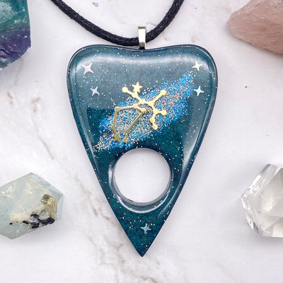 Sagittarius Zodiac constellation Ouija Necklace Stargazer Goods