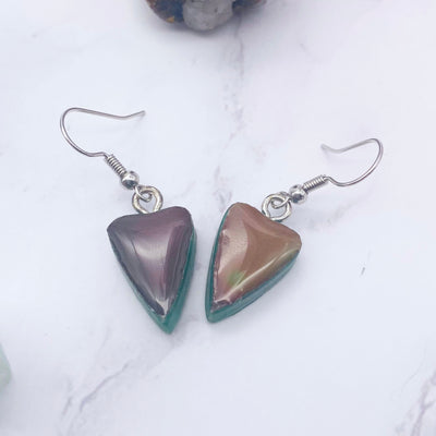 Color Changing Ouija Planchette Wire hook Earrings | Stargazer Goods