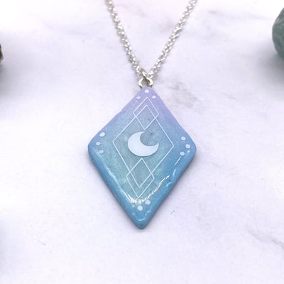 Blue & Purple Celestial Necklace Stargazer Goods