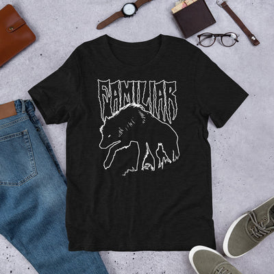 Wolf Familiar Short-Sleeve T-Shirt - Stargazer Goods